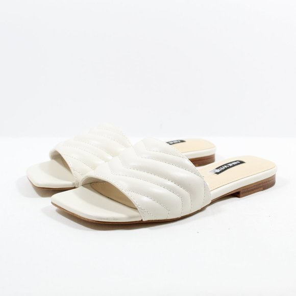 Nine West Mends Sandal - Cream 5M - Picture 1 of 4